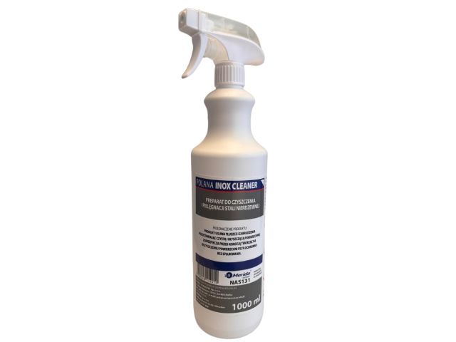 Preparat do czyszczenia i pielęgnacji stali nierdzewnej, MERIDA INOX CLEANER, butelka 1000 ml, ze spryskiwaczem